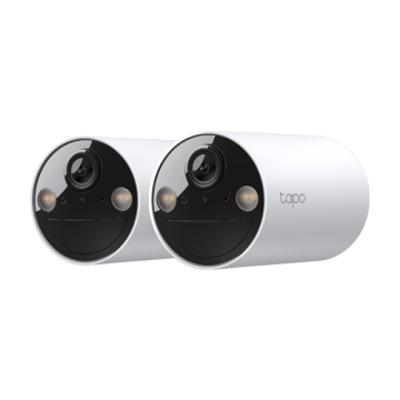 Kit 2 x Camera IP Smart Wi-Fi, 3MP, baterie reincarcabila