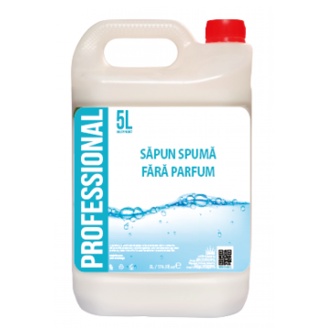 Sapun lichid spuma fara parfum Profesional 5 litri de la Sanito Distribution Srl