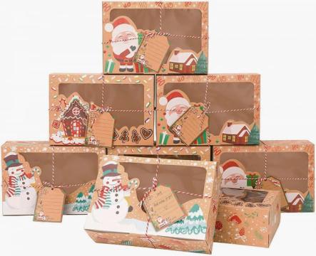 Cutii pentru fursecuri si prajituri set 12 bucati