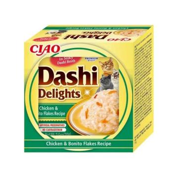Hrana Churu pisici Supa Dashi Delights de pui de la Club4Paws Srl