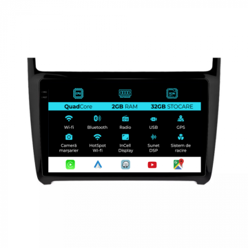 Navigatie dedicata Volkswagen Polo (2009-2018), 9 inch, 2Gb de la Nav Store