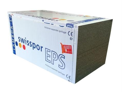 Polistiren expandat grafitat Swisspor Lambdapor 50mm EPS80 de la PDET Atlantic Distribution Srl
