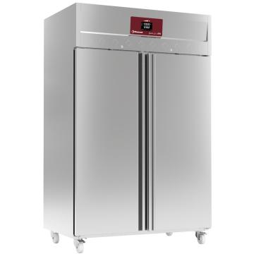 Congelator ventilat 1400 litri, 2 usi GN 2/1, pe roti