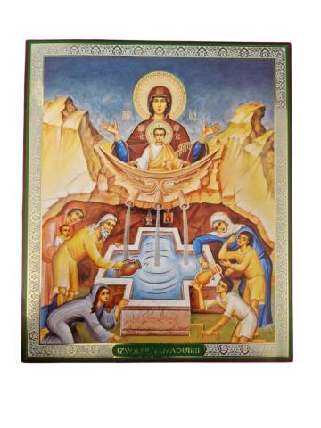 Litografie pe MDF 20/24 - Izvorul Tamaduirii de la Sorana Prodcom Srl