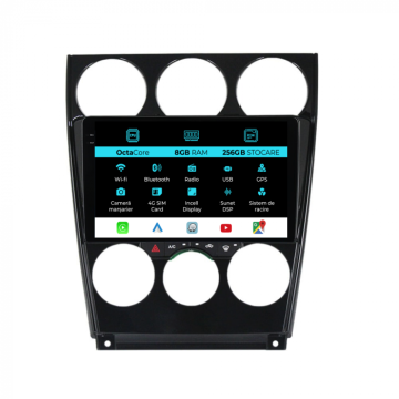 Navigatie dedicata Mazda 6 (2002-2008), 9 inch, 8Gb Ram de la Nav Store