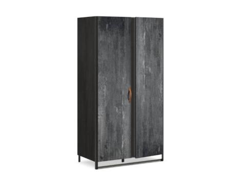 Dulap cu 2 usi Dark Metal de la Intracom Trading Company Srl