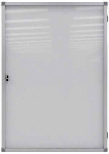 Avizier magnetic securizat alb (500x700mm)