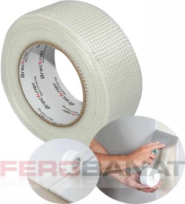 Banda rigips 48mm 90m profi adeziva fibra de sticla de la Ferobanat Srl