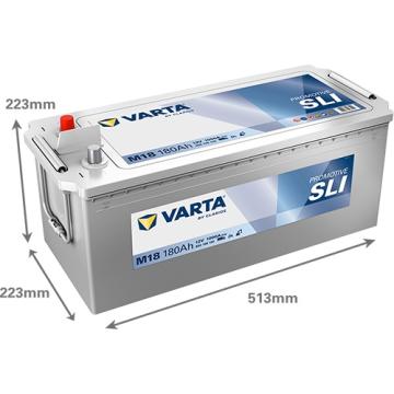 Acumulator auto Varta Silver 180Ah 1000A ETN: 680108100