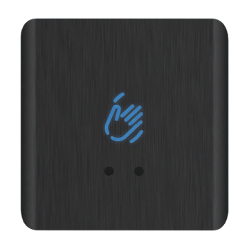 Buton de iesire Touchless ajustabil, aluminiu, negru, montaj de la Big IT Solutions
