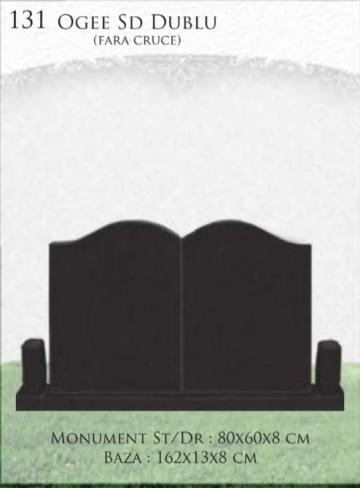 Monument Ogee SD dublu (fara cruce)