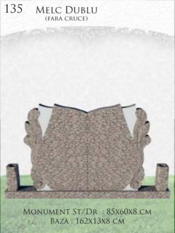 Monument melc dublu (fara cruce)