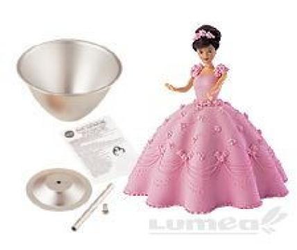 Forma de copt Rochie si Papusa - Wilton de la Lumea Basmelor International Srl