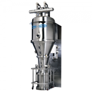 Granulatoare in pat fluidizat