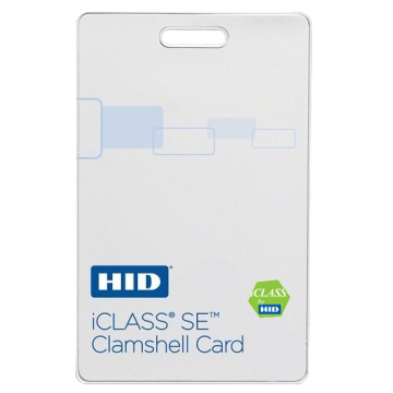 Cartela de acces 13,56MHz, iClass 2k - Clamshell HID-2080