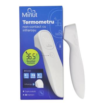 Termometru infrarosu non-contact Minut - JXB311 de la Medaz Life Consum Srl
