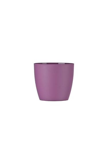 Ghiveci Aga mat plastic, 20x18cm, violet mat de la Distinctiv Store Srl
