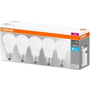 Becuri LED Osram Base Classic A, E27, 8.5W (60W)