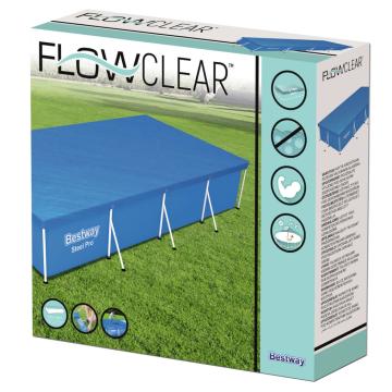 Prelata de piscina Flowclear, 400 x 211 cm