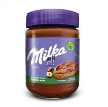 Crema de alune de padure si cacao Milka 350g