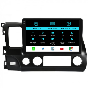 Navigatie dedicata Honda Civic VIII Sedan (2006-2011),10inch de la Nav Store
