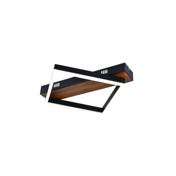 Plafoniera LED moderna 22W+22W cu lumina CCT 3000K-6500K