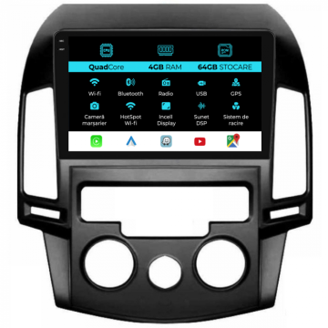 Navigatie dedicata Hyundai I30 (2007-2012), QuadCore, 9 inch de la Nav Store