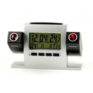 Ceas digital de camera cu dubla proiectie ora si temperatura