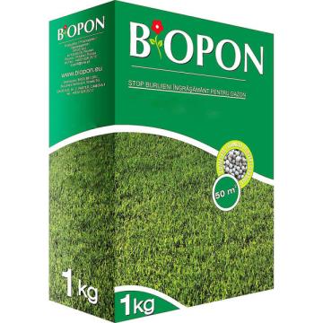 Ingrasamant gazon cu buruieni Biopon 1 kg
