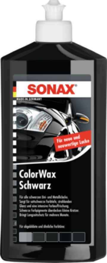 Ceara culoare negru 500 ml Sonax de la Auto Care Store Srl