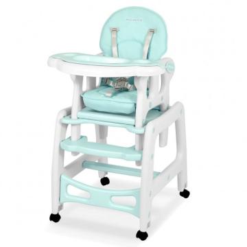 Scaun de masa 5 in 1 Ricokids Sinco - turcoaz