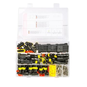 Set 352 conectori terminali ermetici, 6 dimensiuni