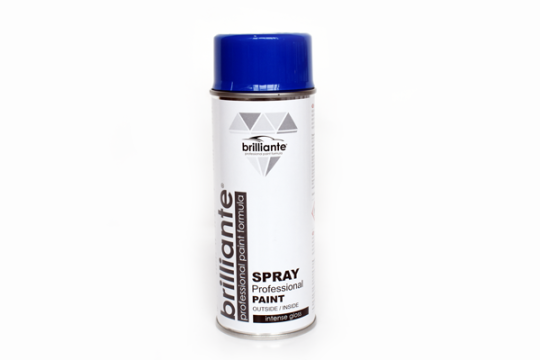 Vopsea spray albastru inchis (RAL 5010) 400ml Brilliante