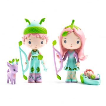 Jucarie figurine Tinyly Elfii Lily Sylvestre, Djeco