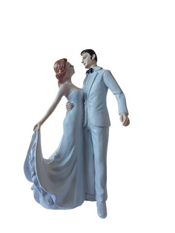 Figurine tort mire si mireasa Uitand in ochi - Kardasis