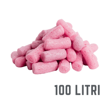 Fulgi biodegradabili roz 100 litri