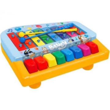 Jucarie set xilofon si pian 8 note Bluey