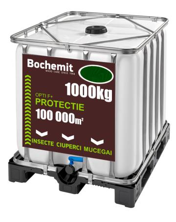 Concentrat tratamente lemn Bochemit Opti F+ 1000Kg, verde