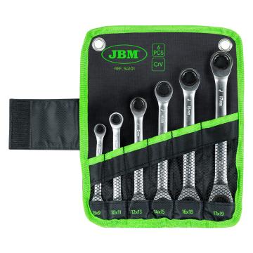 Set 6 chei cu ratchet JBM de la Auto Care Store Srl