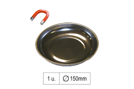 Tava rotunda magnetizata 150mm diametru JBM