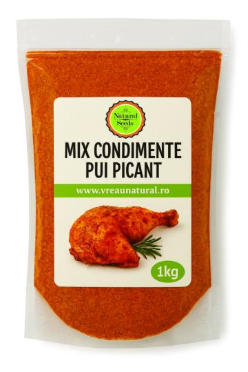 Mix natural condimente pui picant plic 40gr, Natural Seeds de la Natural Seeds Product SRL