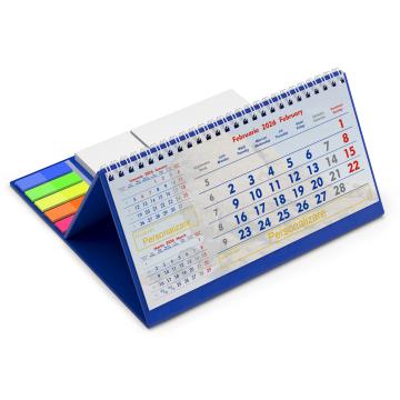 Calendar de birou cu notite repozitionabile - Triptic - 2026
