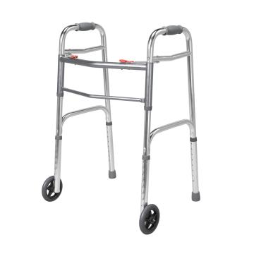 Cadru de mers cu 2 roti, pliabil, ajustabil - 01-3016W5 de la Medaz Life Consum Srl