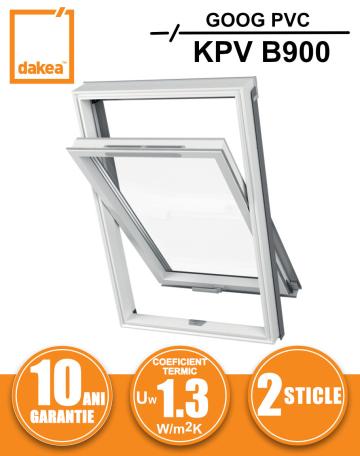 Fereastra mansarda + rama Dakea Good PVC KPV B900
