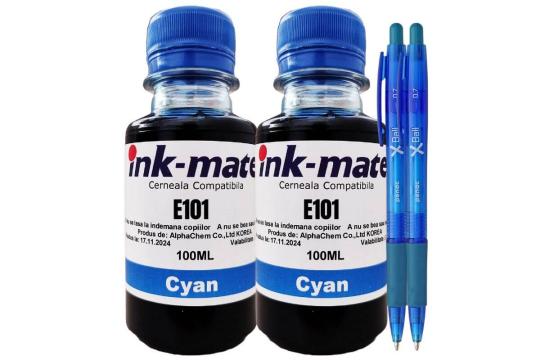 Flacon refill cerneala Ink-Mate compatibil Epson 101, 2x100m