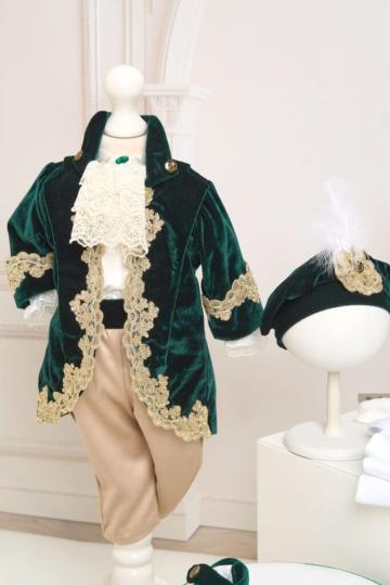 Costum botez Fabrizio - verde