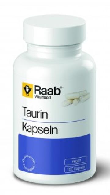 Supliment alimentar Taurina 680mg 100 capsule 68g Raab