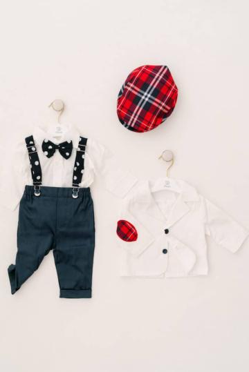 Costum botez Romeo - ivoire