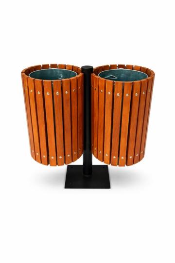 Cos de gunoi dublu 992 de la Mobilier Stradal Ygrocris Srl