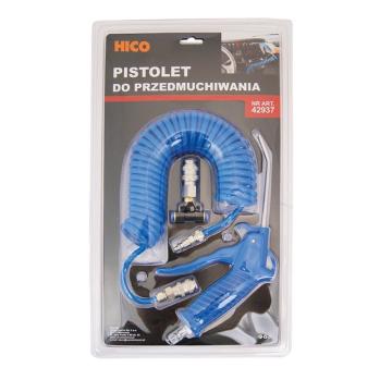 Pistol aer pentru curatarea cabinei albastru diametru 6mm de la Auto Care Store Srl